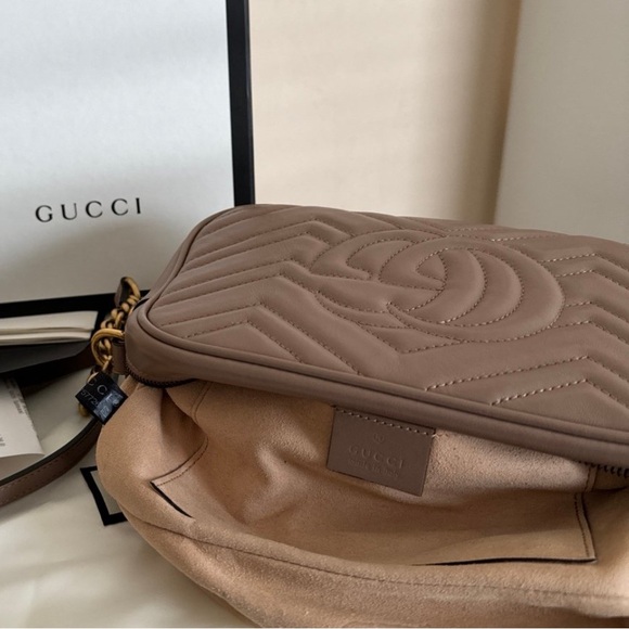 Gucci Marmont Mini Dusty pink. - Picture 4 of 15